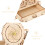 Set Portapenne In Legno 3D Puzzle Da Te Scatola Musicale 9