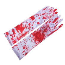 One Pair Of Bloody Gloves For Halloween Cosplay Decor