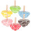 6 Legno Trottola Bambini Idea Regalo Feste 1