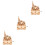 3 Set Scatola Musicale In Legno Con Puzzle 7