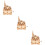 3 Set Scatola Musicale In Legno Con Puzzle 3