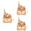 3 Set Scatola Musicale In Legno Con Puzzle 6