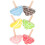 6 Legno Trottola Bambini Idea Regalo Feste 3