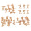 400 Mini Set Figure D'azione 3