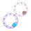 2Pcs Double Ring Track Rolling Lollipop Train Clockwork Toy For Kids 5
