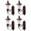 4 Pezzi Lampade Da Miniature In Materiale Fai Da Te 1