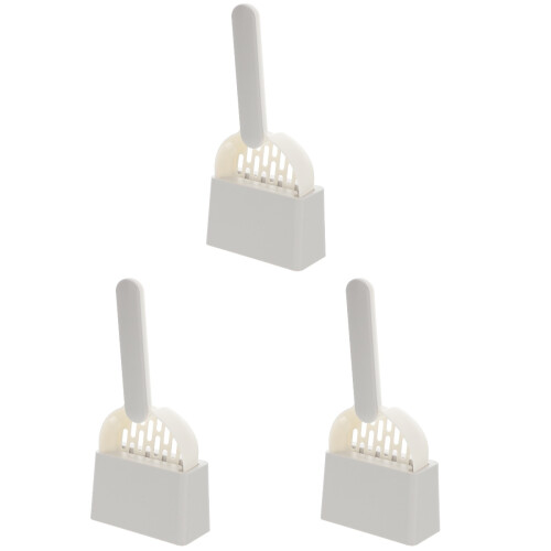 3 Sets Kat Poeplepel Met Houder Litterbak 2