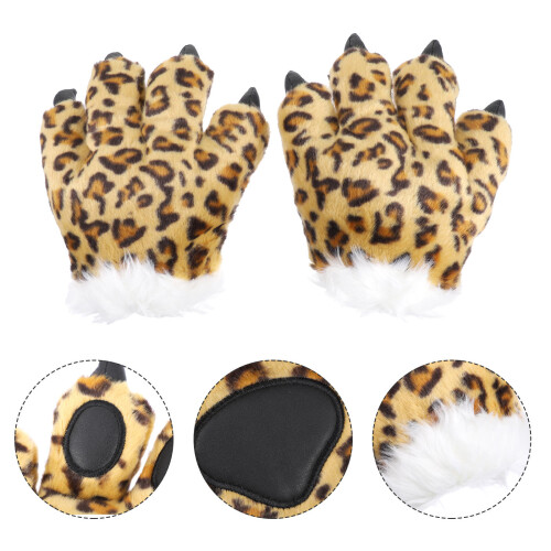 1 Paio Artigli Animali Peluche 2