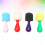 4 Pezzi Spugne Sferiche Per Pittura, Mini Bambini 5