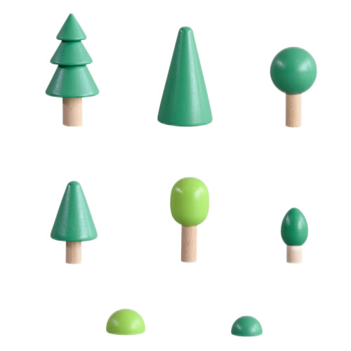 Set Legno Forma Educativo Impilare