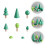 Set Legno Forma Educativo Impilare 5