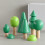 Set Legno Forma Educativo Impilare 10