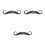 3 Pezzi Finto In Per Maschera Cosplay 9