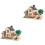 2 Casa Mare In Legno 3D Per Intrattenimento 3