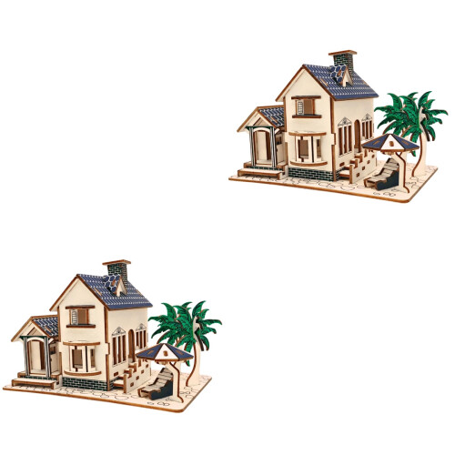 2 Casa Mare In Legno 3D Per Intrattenimento 2