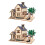 2 Casa Mare In Legno 3D Per Intrattenimento 5