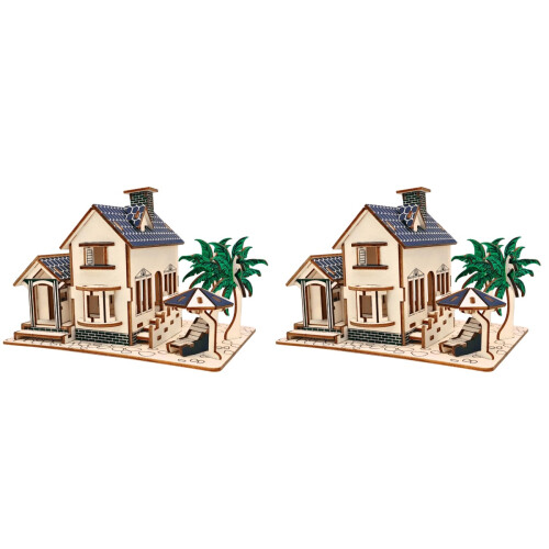 2 Casa Mare In Legno 3D Per Intrattenimento 1