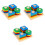 3 Set Geometrici In Legno Educativo Per Bambini 4