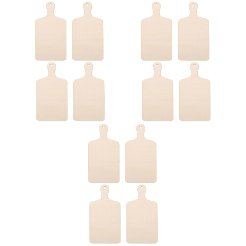 12 Pezzi In Legno Non Per Lavoretti Fai Da Te 2