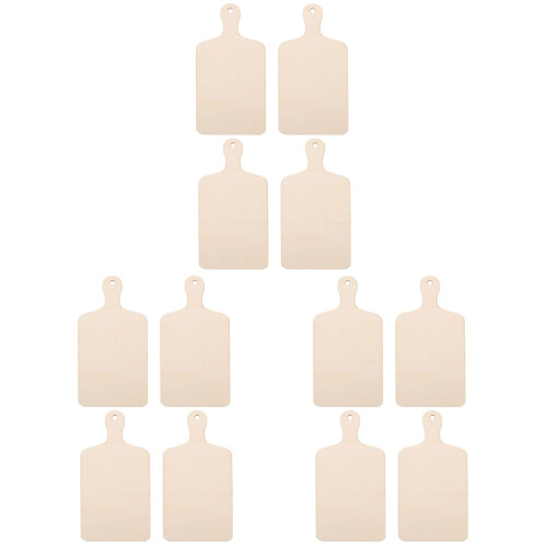 12 Pezzi In Legno Non Per Lavoretti Fai Da Te 1