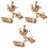 9 Set Puzzle In Legno Da Te 3D Auto Barche 3