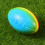 10 Palloni Rugby 9 Cm In PU Elastici 6