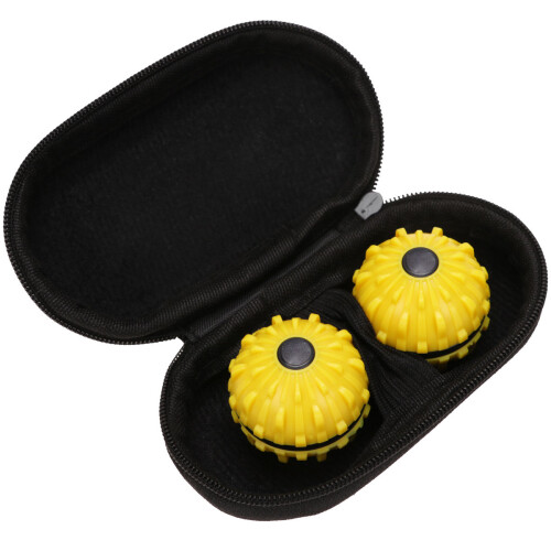 1 Stuks Eéndelig Balls Plastic Gele Drukverlaging