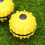 1 Stuks Eéndelig Balls Plastic Gele Drukverlaging 7