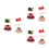 6 Set Vestiti Natalizi Per Bjd 1/12 Con A 10