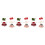 6 Set Vestiti Natalizi Per Bjd 1/12 Con A 8