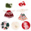 6 Set Vestiti Natalizi Per Bjd 1/12 Con A 11