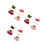 6 Set Vestiti Natalizi Per Bjd 1/12 Con A 5