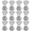 12 Stuks Ornament Basis Gelukskat Pop Schommeling 1