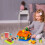 Set Ruolo Bambini Mini Camera Da Letto Arredamento Simulato 9