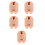 5 Stuks Neck Joint Adapter Voor 1/6 Actionfiguren 10