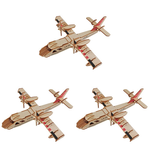 3 Set In Legno Da Te Per Bambini Regalo Natale 1