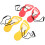 2 Pairs Jomping Pedalen Sensory Training Speelgoed 9