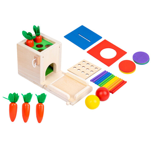 4 Set Montessori Educativo Per Bambini