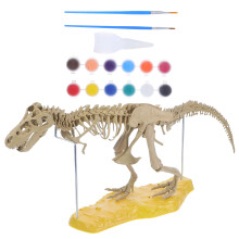 2 Sztuki Model Szkieletu Dinozaura Z Kośćmi Do Montażu I Nauki