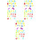 3 Set Stampo Bambini Kit Plastilina Alfabeto 3