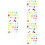 3 Set Stampo Bambini Kit Plastilina Alfabeto 6
