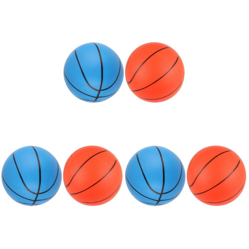 6 Unidades Mini Basquetebol Piscina Bola Miniatura 1