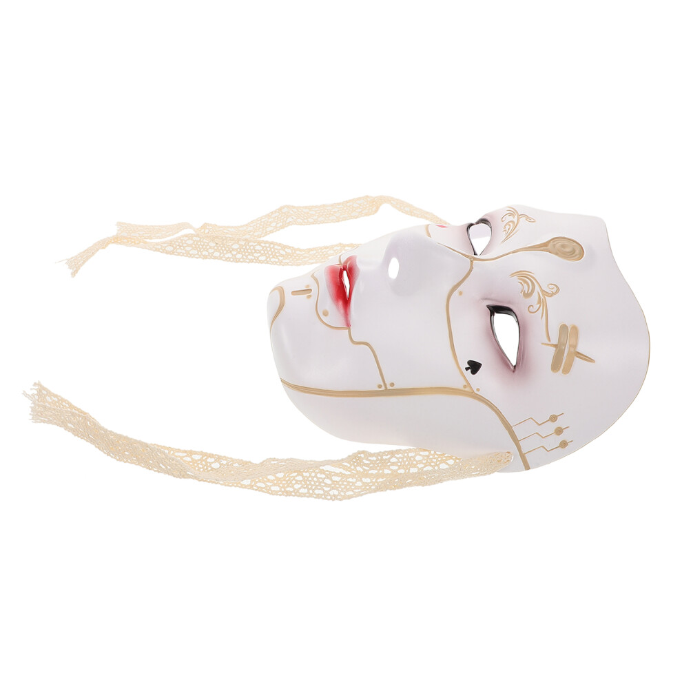 3 Sztuki Steampunk MężCzyzn RęCznie Malowana PełNa Twarz-image