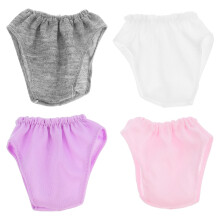 4 Stuks Diapers Ondergoed Set Voor 18 Inch Pop