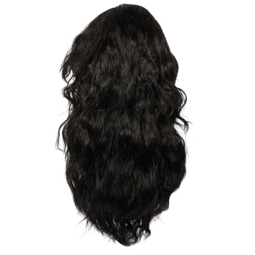 Wig Preta Punk 80 Para Cosplay E