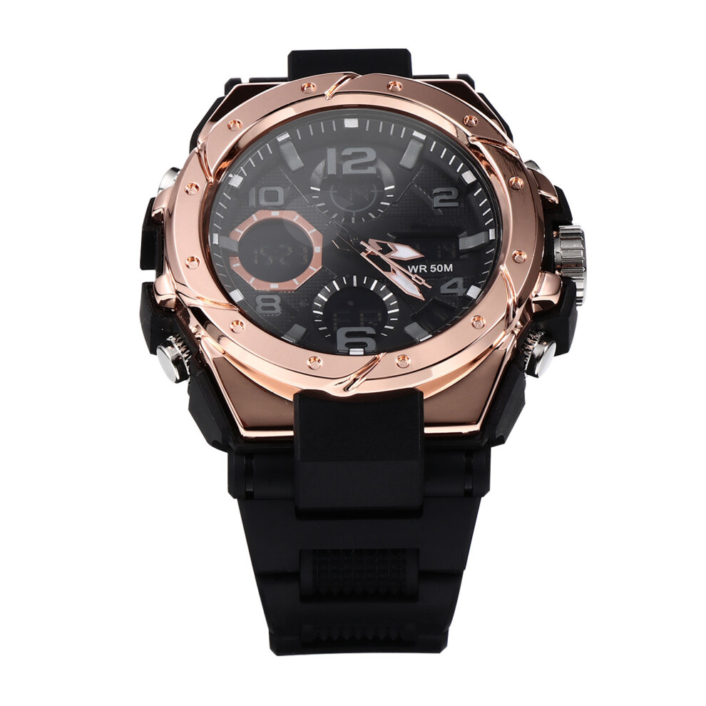 Zegarek Sportowy Wielofunkcyjny RęKe Odporny Wodę ŚWietląCy Się-image