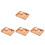 4 Conjuntos Escovar Kit Brinquedo Educativo 9