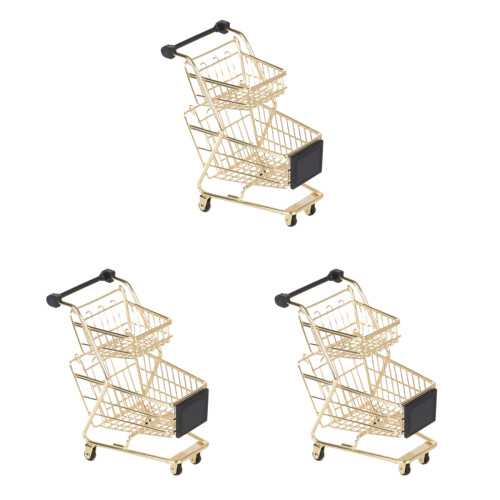 3Pz Bambini Mini Trolley Ruote Lisce 1