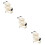 3Pz Bambini Mini Trolley Ruote Lisce 9