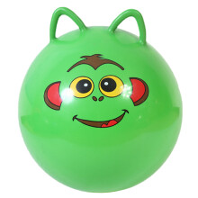 1 Pezzo Pallone Rimbalzante Gonfiabile in PVC con Orecchie e Impugnatura